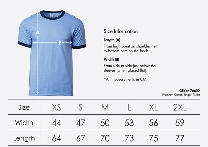 Gildan-premium-cotton-ringer-t-shirt-size