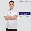 UC-8203 Soft-touch cotton-polyester uniform fabric designed for comfort and long-term wear.