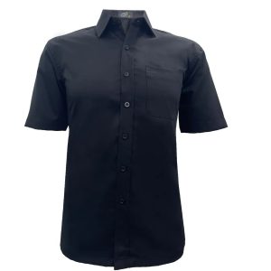 UC-8233-Corporate-Uniform- Shirt-Black